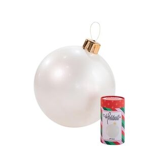 18in Pearl White Holiball®